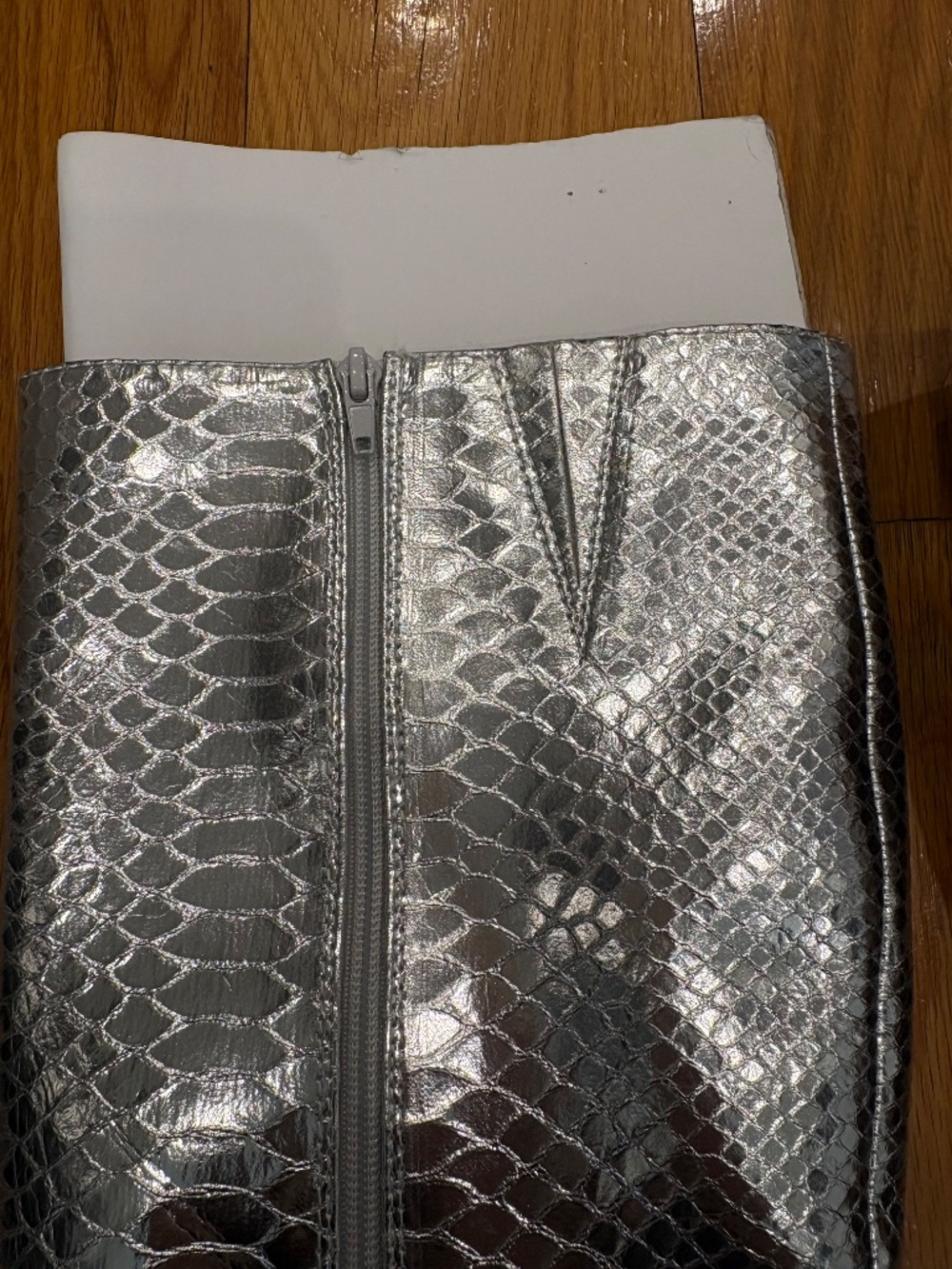 I.N.C SILVER BOOTS - Picture 3 of 4